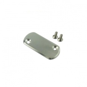 Brake Cylinder Cover AJP Peugeot aluminum silver