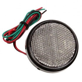 Reflector with LEDs round 58mm white
