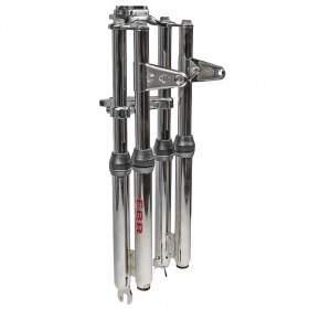Fork EBR Puch Maxi Double 445mm Chrome