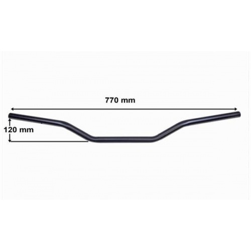 Руль эндуро стальной черный Rieju MRT Руль эндуро стальной черный Rieju MRT