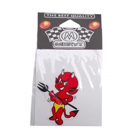 Uzlīme Meryt "Mazais Sarkanais velniņš ar Trīszariņu" (8x8.5cm)