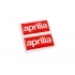 Наклейки x2 Aprilia 3D Наклейки x2 Aprilia 3D