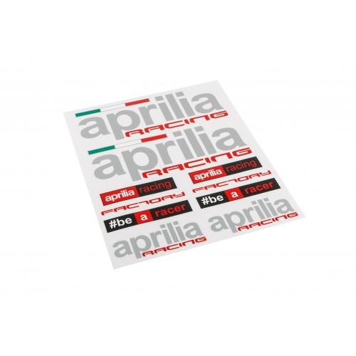 Uzlīmju lapa Aprilia Racing 25x20cm Uzlīmju lapa Aprilia Racing 25x20cm