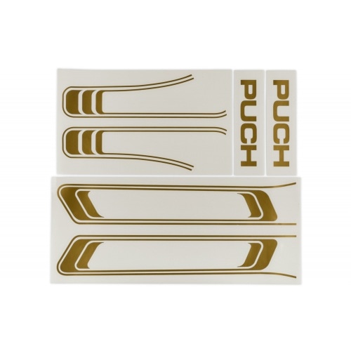 Uzlīme Puch Maxi (x6) PVC zelta krāsā Uzlīme Puch Maxi (x6) PVC zelta krāsā