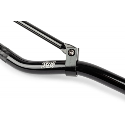 MX stūres stūre Racing 740mm - pacēlums 70mm melna MX stūres stūre Racing 740mm - pacēlums 70mm melna