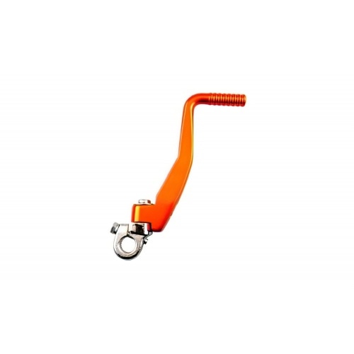 Kick Start svira Derbi tērauds / alumīnijs oranžs Kick Start svira Derbi tērauds / alumīnijs oranžs