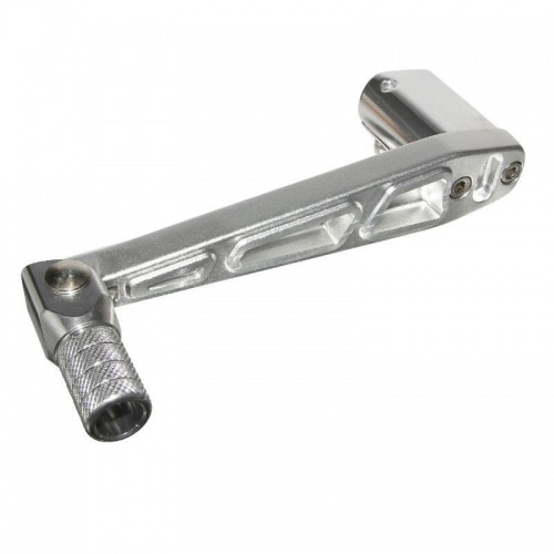 Ātruma pārnesumu svira Derbi GPR / Aprilia RS alumīnija sudraba krāsā Ātruma pārnesumu svira Derbi GPR / Aprilia RS alumīnija sudraba krāsā