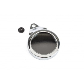 Nodokļu diska turētājs apaļš alumīnija hroms