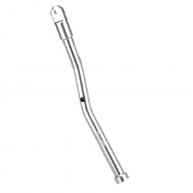 Боковая стойка 350 мм алюминиевая серебристая Derbi / Senda / DRD