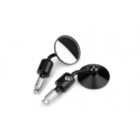 Mirror Bonneville CNC for handlebar end black