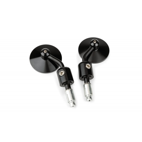 Mirror Bonneville CNC for handlebar end black Mirror Bonneville CNC for handlebar end black