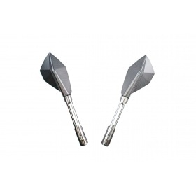 Spogulis Echo CNC garš melns / zelta