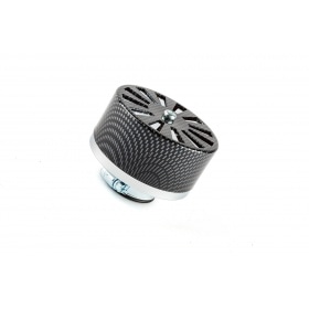 Air Filter straight adjustable intake d.35mm carbon