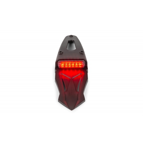 Numura numura zīmes turētājs ar aizmugurējo gaismu tonēts 6 LED 50cc Supermoto Numura numura zīmes turētājs ar aizmugurējo gaismu tonēts 6 LED 50cc Supermoto