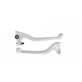 Brake Levers (x2) white Derbi Senda