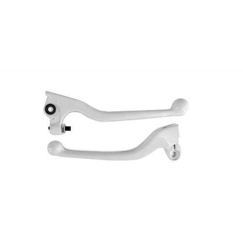 Brake Levers (x2) white Derbi Senda Brake Levers (x2) white Derbi Senda