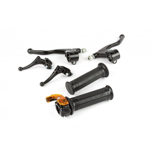 Rokturis + sviru komplekts Mini Targa melns Rokturis + sviru komplekts Mini Targa melns