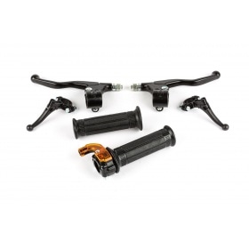 Rokturis + sviru komplekts Mini Targa melns