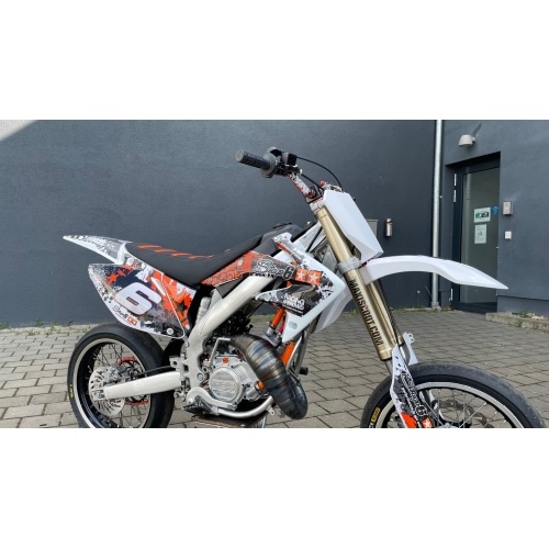 Apžvalošanas komplekts 7 daļas MX Style white Honda HM 50 Apžvalošanas komplekts 7 daļas MX Style white Honda HM 50