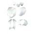 Fairing Kit 7 pcs. white Peugeot Trekker Fairing Kit 7 pcs. white Peugeot Trekker