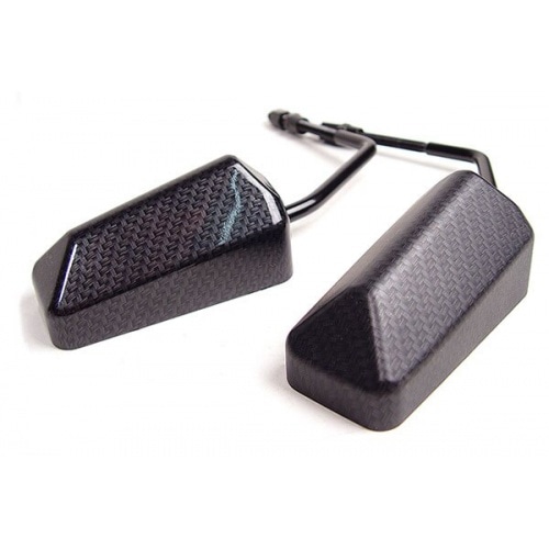 Зеркало STR8 F1 правое/левое резьба M8 (с адаптером для левой резьбы), вид черного карбона Зеркало STR8 F1 правое/левое резьба M8 (с адаптером для левой резьбы), вид черного карбона