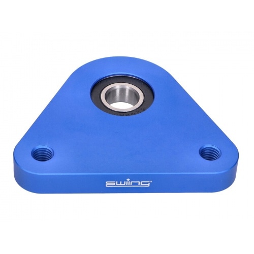 Пластина подшипника заднего колеса поворотная Racing Alu синяя Piaggio Ciao Пластина подшипника заднего колеса поворотная Racing Alu синяя Piaggio Ciao