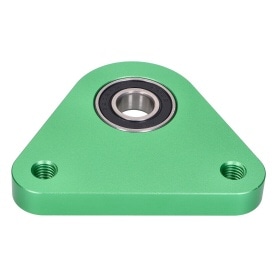 Пластина подшипника заднего колеса поворотная Racing Alu зеленая Piaggio Ciao