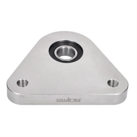 Подшипниковая пластина заднего колеса поворотная Racing Alu нержавеющая сталь Piaggio Ciao