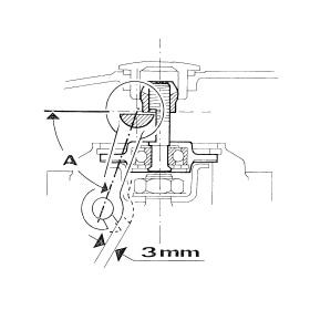 Clutch reinforced swiing Puch Z50