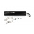 Rear silencer Tecnigas Q-TRE, black Rear silencer Tecnigas Q-TRE, black
