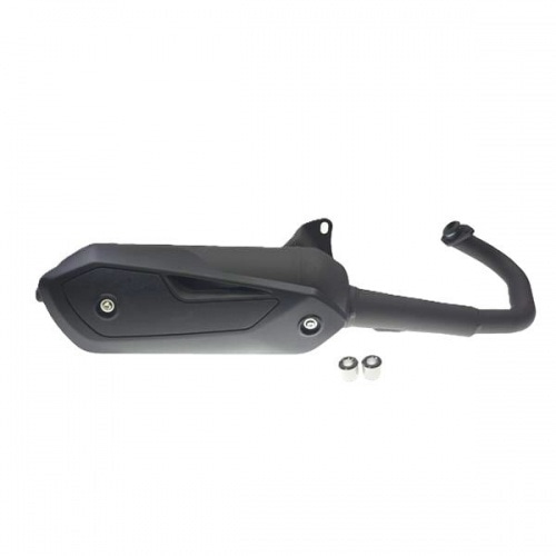 Exhaust Tecnigas Silent Pro Piaggio Black Exhaust Tecnigas Silent Pro Piaggio Black
