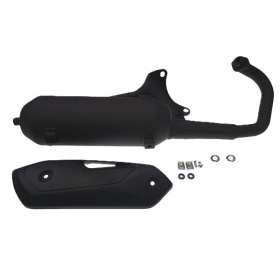 Exhaust Tecnigas Silent Pro Piaggio Black