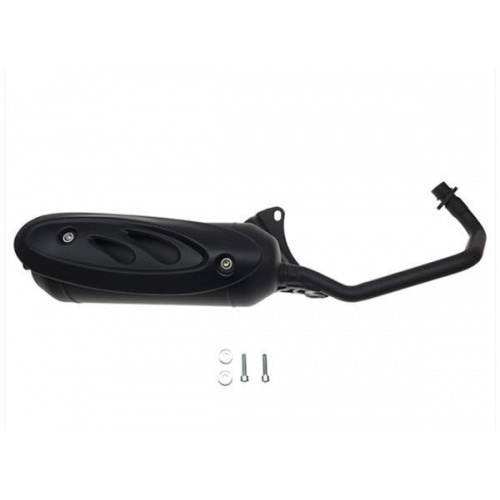Exhaust Piaggio Zip 4T 2V Tecnigas Silent Pro Black Exhaust Piaggio Zip 4T 2V Tecnigas Silent Pro Black