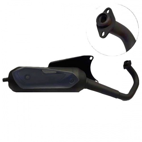 Exhaust Tecnigas Silent Pro Piaggio Sfera / Vespa LX50 Black Exhaust Tecnigas Silent Pro Piaggio Sfera / Vespa LX50 Black