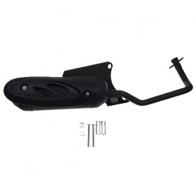 Exhaust Tecnigas Silent Pro Piaggio LX 4T 4V Black