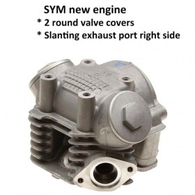 Exhaust Tecnigas Silent Pro Sym Fiddle 2 / Orb 2 2009-