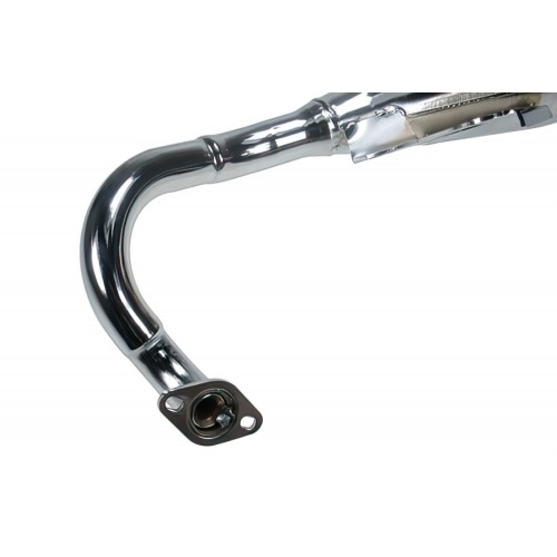 Выхлопная труба Tecnigas Q-TRE MBK Nitro / Ovetto хром Выхлопная труба Tecnigas Q-TRE MBK Nitro / Ovetto хром