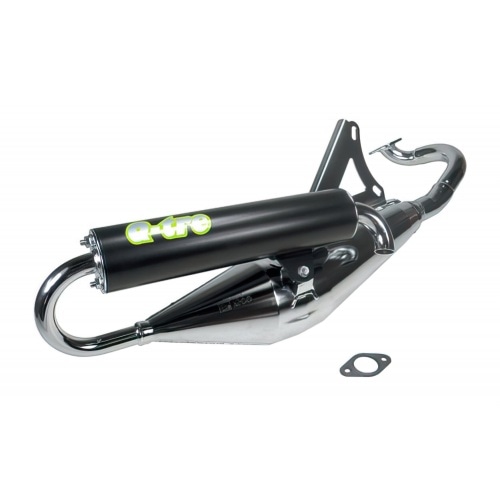 Выхлопная труба Tecnigas Q-TRE MBK Nitro / Ovetto хром Выхлопная труба Tecnigas Q-TRE MBK Nitro / Ovetto хром