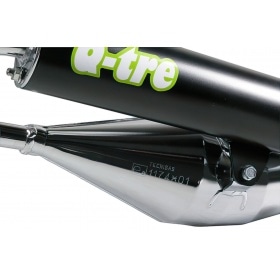 Tecnigas Exhaust Q-TRE, CPI / China 2-stroke, chrome, homologated
