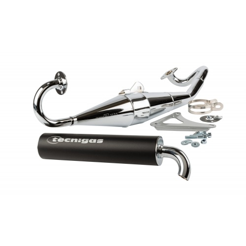 Exhaust Tecnigas Next R Peugeot Ludix AC / LC chrome Exhaust Tecnigas Next R Peugeot Ludix AC / LC chrome