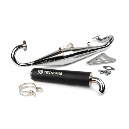 Exhaust Tecnigas Next R Yamaha Aerox / MBK Nitro chrome Exhaust Tecnigas Next R Yamaha Aerox / MBK Nitro chrome