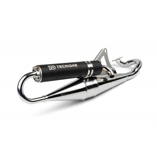 Exhaust Tecnigas Next R Yamaha Aerox / MBK Nitro chrome Exhaust Tecnigas Next R Yamaha Aerox / MBK Nitro chrome