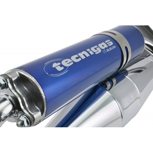 Tecnigas Exhaust "Next R" Adly BT / Baotian BT 50cc 4-stroke chrome Tecnigas Exhaust "Next R" Adly BT / Baotian BT 50cc 4-stroke chrome