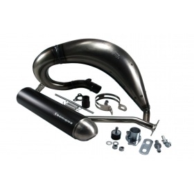Exhaust Tecnigas E-NOX STEEL Derbi SDR Senda, Aprilia RX from 05/SX, RCR/SMT, with e-mark