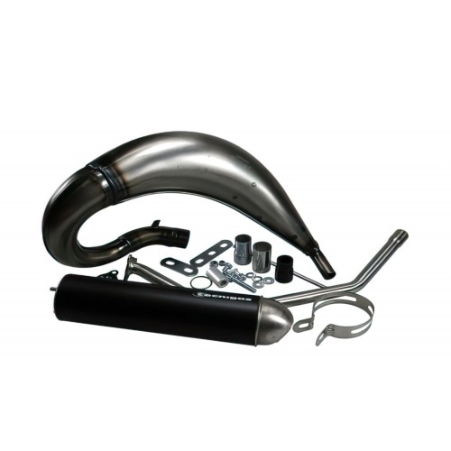 Exhaust Tecnigas E-NOX STEEL Motorhispania FU01 (Furia), FU01 (XP9/XP6), Rieju, homologated Exhaust Tecnigas E-NOX STEEL Motorhispania FU01 (Furia), FU01 (XP9/XP6), Rieju, homologated