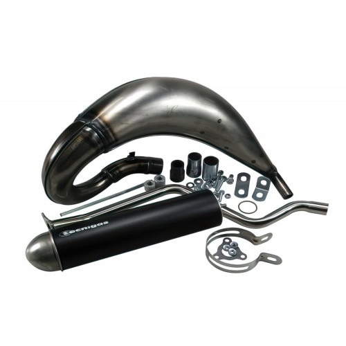 Exhaust Tecnigas E-NOX STEEL DVOC, RYZ, XSM/XTM, MBK X-Limit, XPS, DT50, homologated Exhaust Tecnigas E-NOX STEEL DVOC, RYZ, XSM/XTM, MBK X-Limit, XPS, DT50, homologated