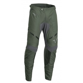 MX Pants Thor Terrain "In the boot" army green / charcoal