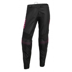 MX bikses Thor Ladies Sector Minimal black / neon pink 3 / 4