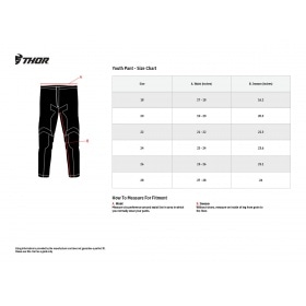 MX Pants Thor Pulse Combat Youth army green