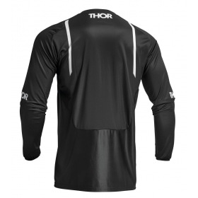 MX Jersey Thor Pulse Mono black / white